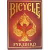 Bicycle Cypher Premium Black Playing Cards, Gold Foil, Encrypted Messages in Playing Cards, 1 Deck(Bicycle Fyrebird)
