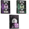 Bicycle Disney Playing Cards 3 Pack Bundle: Bicycle Disney Villains Green, Bicycle Disney Villains Purple, and Bicycle Disney Nightmare Before Christmas