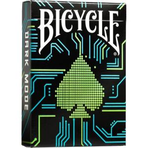 Bicycle Cypher Premium Black Playing Cards, Gold Foil, Encrypted Messages in Playing Cards, 1 Deck(Bicycle Dark Mode)