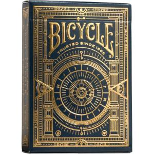 Bicycle Cypher Premium Black Playing Cards, Gold Foil, Encrypted Messages in Playing Cards, 1 Deck(Custom)