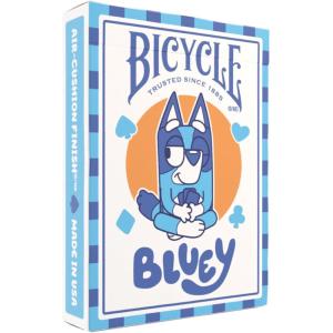Bicycle Bluey Playing Cards Deck, Cute and Collectible Bluey Toys Deck of Card Game for Family Game Night Featuring Bingo, Chilli, and Bandit