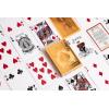 Bicycle Metalluxe Blue Playing Cards – Premium Metal Foil Finish – Poker Size(Orange)