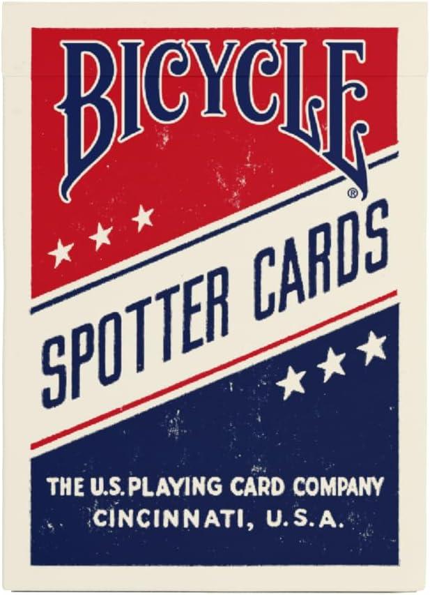 image:imageBicycle Spotter Red Playing Cards Deck Historical WWII Collectible Deck Featuring Airplane Identification Ideal Gift for Marines Army Navy Airforce Millitary Veterans and Their FamiliesRed