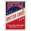 Bicycle Spotter (Red) Playing Cards Deck – Historical WWII Collectible Deck Featuring Airplane Identification, Ideal Gift for Marines, Army, Navy, Airforce Millitary Veterans and Their Families(Blue)