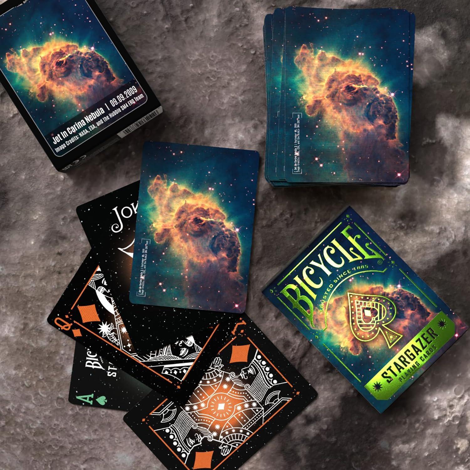 image:imageBicycle Stargazer 204 Playing Cards Premium CosmicThemed PokerSize Deck of Cards with AirCushion Finish Collectible Space Galaxy Design for Cardistry Magic Tricks and Game Night203