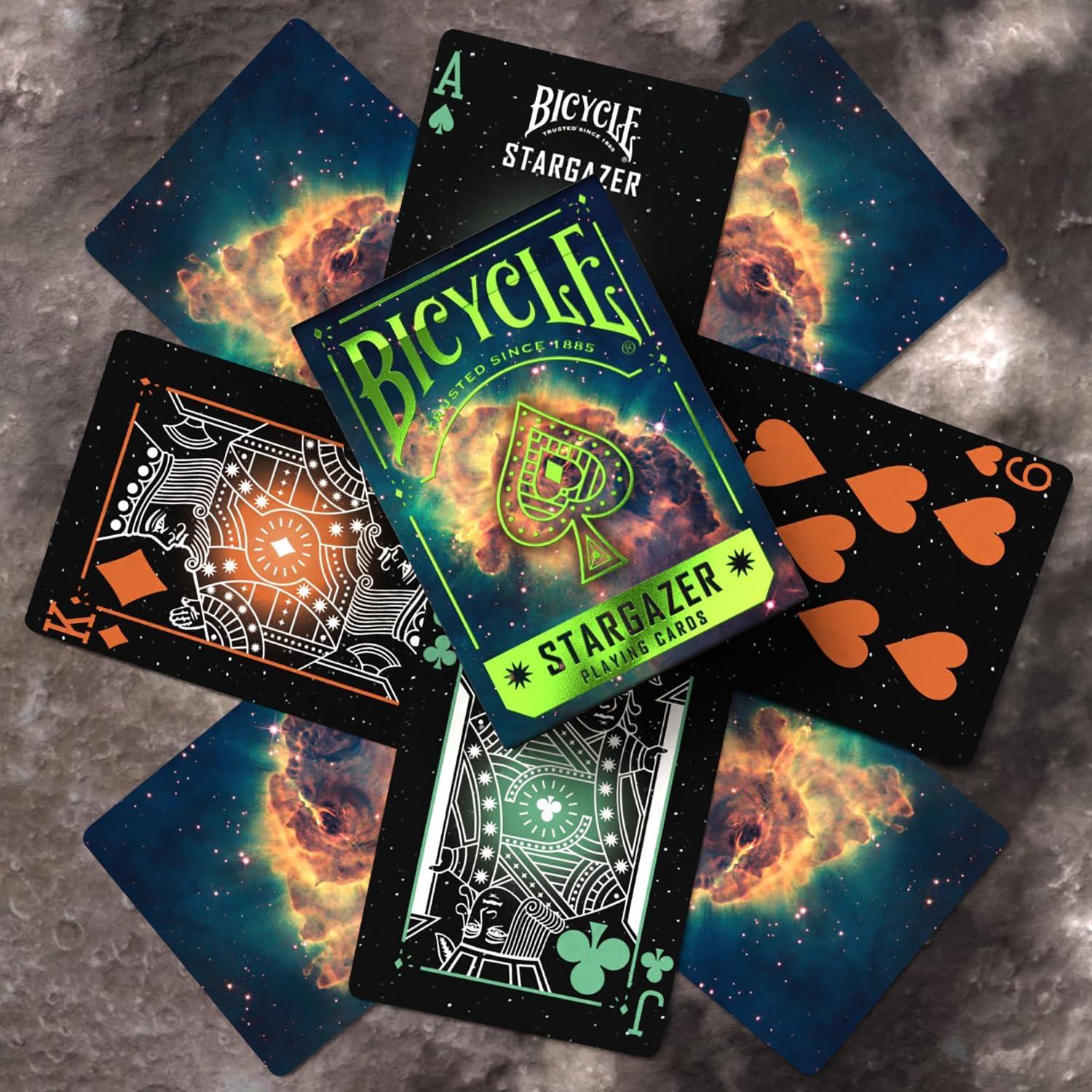 image:imageBicycle Stargazer 204 Playing Cards Premium CosmicThemed PokerSize Deck of Cards with AirCushion Finish Collectible Space Galaxy Design for Cardistry Magic Tricks and Game Night203