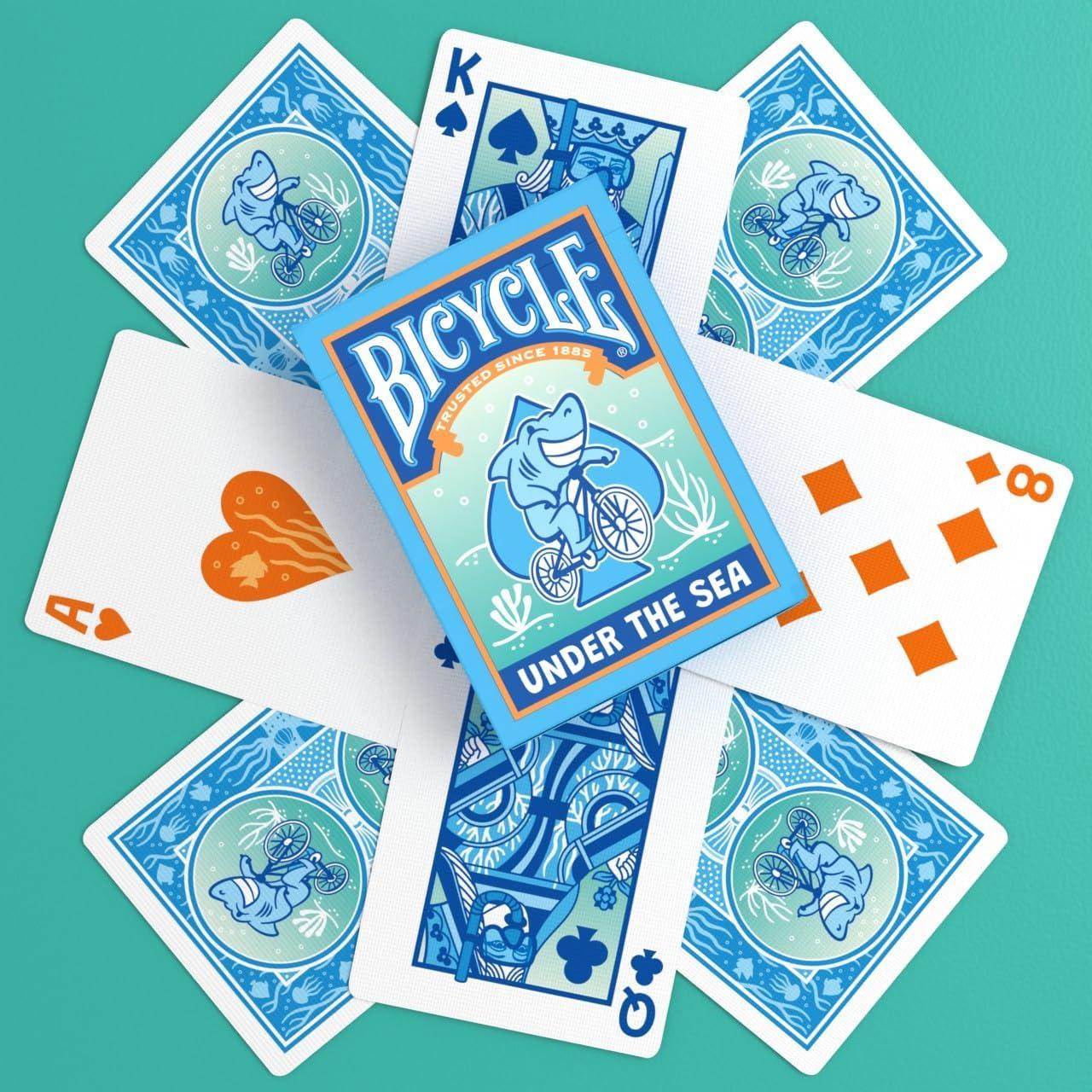 image:imageBicycle Under the Sea Playing Cards Cute Ocean Creatures and Ocean Snorkel Deck Adorable Sea Life Theme for Kids amp Adults Fun Collectible Card Set for Family Game Night