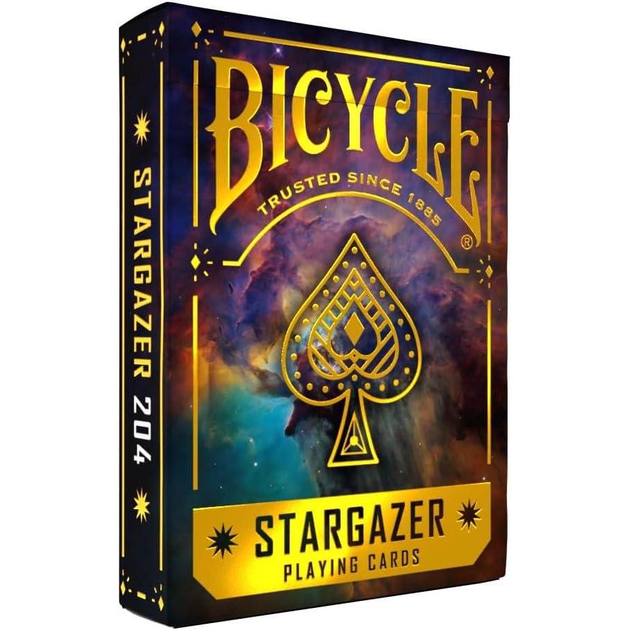 image:imageBicycle Stargazer 204 Playing Cards Premium CosmicThemed PokerSize Deck of Cards with AirCushion Finish Collectible Space Galaxy Design for Cardistry Magic Tricks and Game Night204