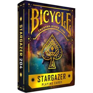 Bicycle Stargazer 204 Playing Cards – Premium Cosmic‑Themed Poker‑Size Deck of Cards with Air‑Cushion Finish, Collectible Space Galaxy Design for Cardistry, Magic Tricks, and Game Night(204)