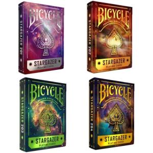 Bicycle Stargazer 204 Playing Cards – Premium Cosmic‑Themed Poker‑Size Deck of Cards with Air‑Cushion Finish, Collectible Space Galaxy Design for Cardistry, Magic Tricks, and Game Night(Stargazer 201-204)