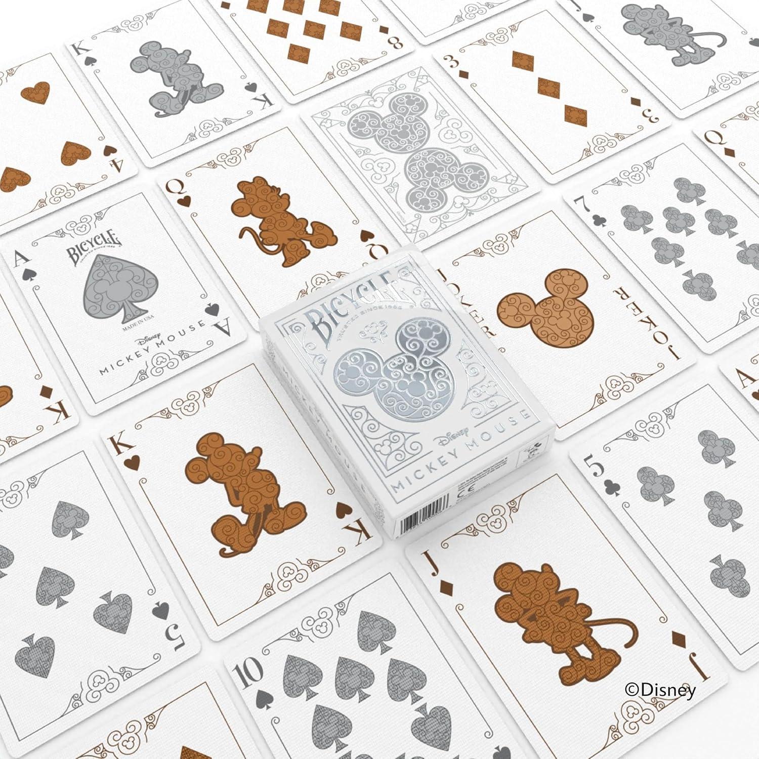 image:imageBicycle Disney Princess Special Edition Playing Cards Collectible Deck of Cards for Kids Card Games Featuring Characters from Mulan Hercules Moana Cinderella Sleeping Beauty and MoreMickey Special Edition