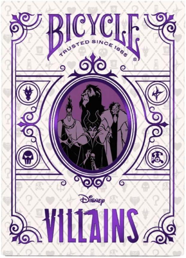 image:imageBicycle Disney Princess Special Edition Playing Cards Collectible Deck of Cards for Kids Card Games Featuring Characters from Mulan Hercules Moana Cinderella Sleeping Beauty and MoreVillains Special Edition