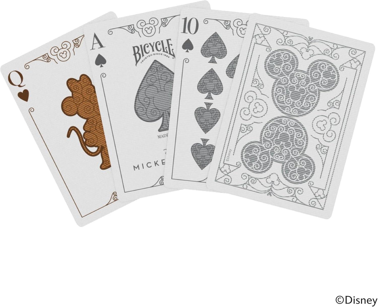 image:imageBicycle Disney Princess Special Edition Playing Cards Collectible Deck of Cards for Kids Card Games Featuring Characters from Mulan Hercules Moana Cinderella Sleeping Beauty and MoreMickey Special Edition