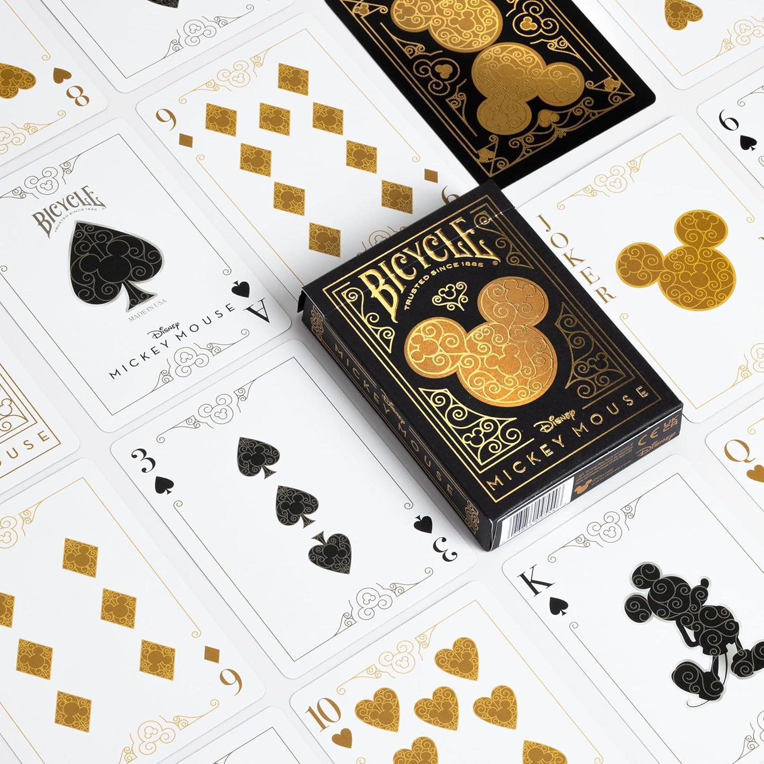 image:imageBicycle Disney Princess Special Edition Playing Cards Collectible Deck of Cards for Kids Card Games Featuring Characters from Mulan Hercules Moana Cinderella Sleeping Beauty and MoreMickey