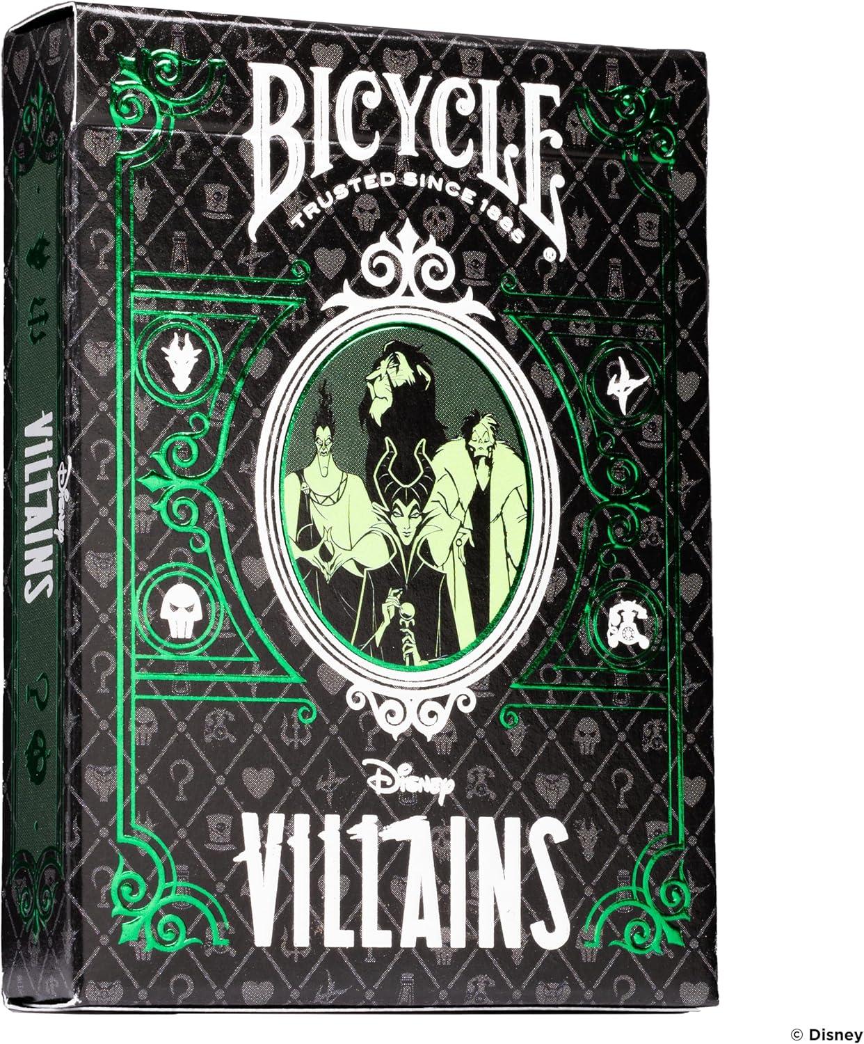 image:imageBicycle Disney Princess Special Edition Playing Cards Collectible Deck of Cards for Kids Card Games Featuring Characters from Mulan Hercules Moana Cinderella Sleeping Beauty and MoreVillains