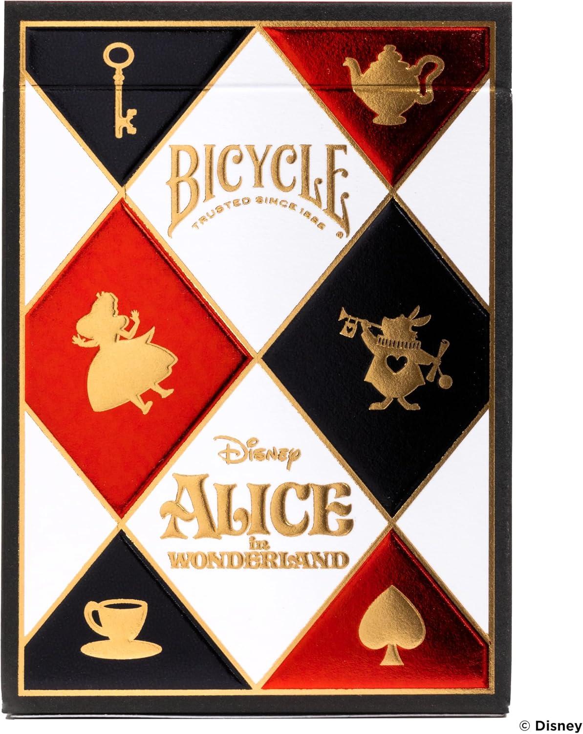 image:imageBicycle Disney amp Pixar Cars Playing Cards Kids Card Game Featuring Lightning McQueen Durable Deck for Family Game Night Travel amp PartyAlice in Wonderland