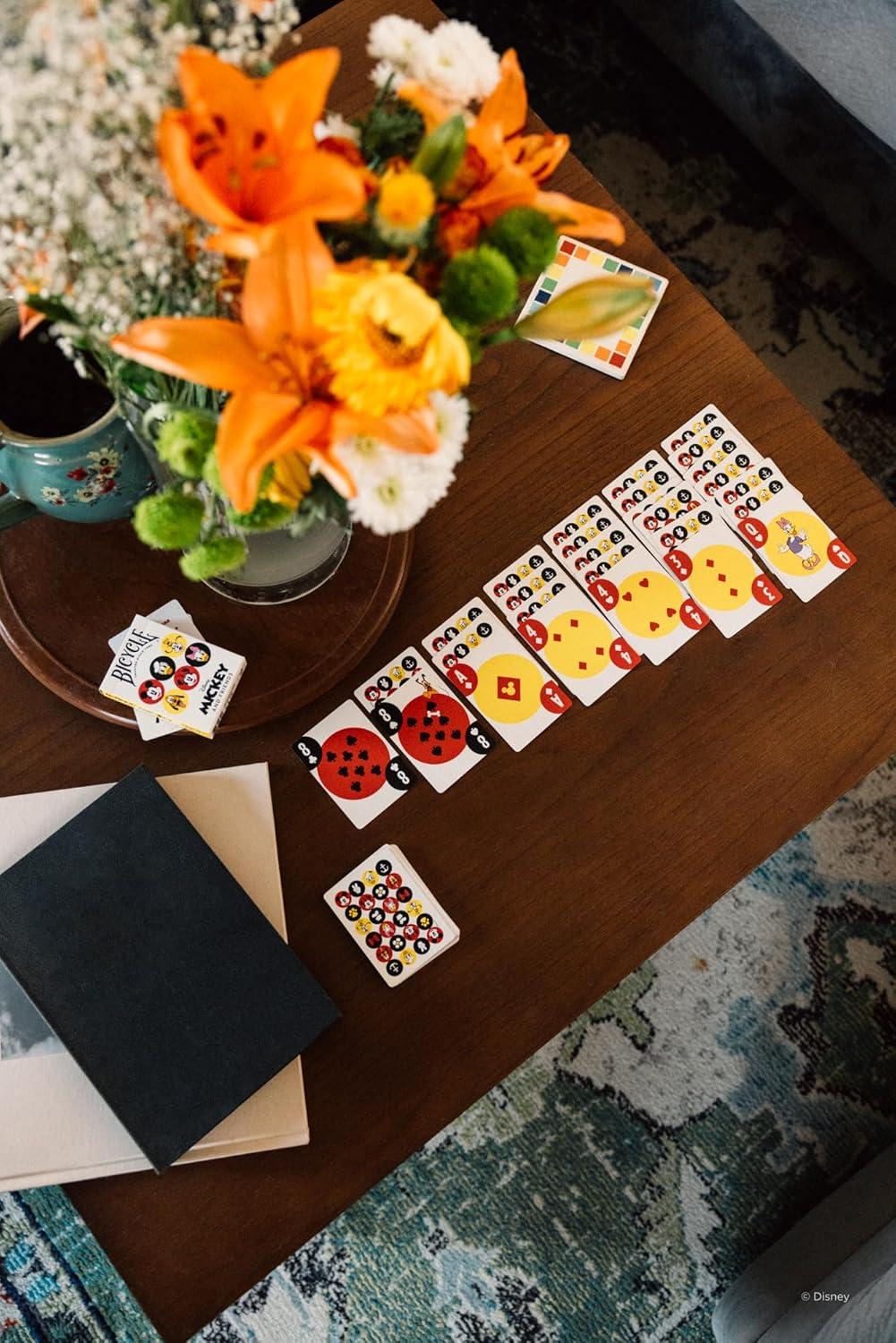 image:imageBicycle Disney amp Pixar Cars Playing Cards Kids Card Game Featuring Lightning McQueen Durable Deck for Family Game Night Travel amp PartyMickey Friends
