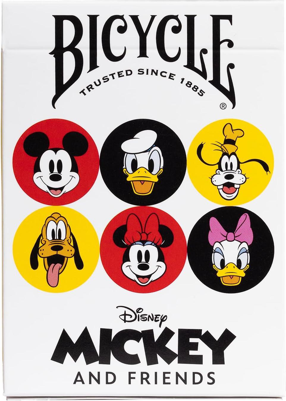 image:imageBicycle Disney amp Pixar Cars Playing Cards Kids Card Game Featuring Lightning McQueen Durable Deck for Family Game Night Travel amp PartyMickey Friends