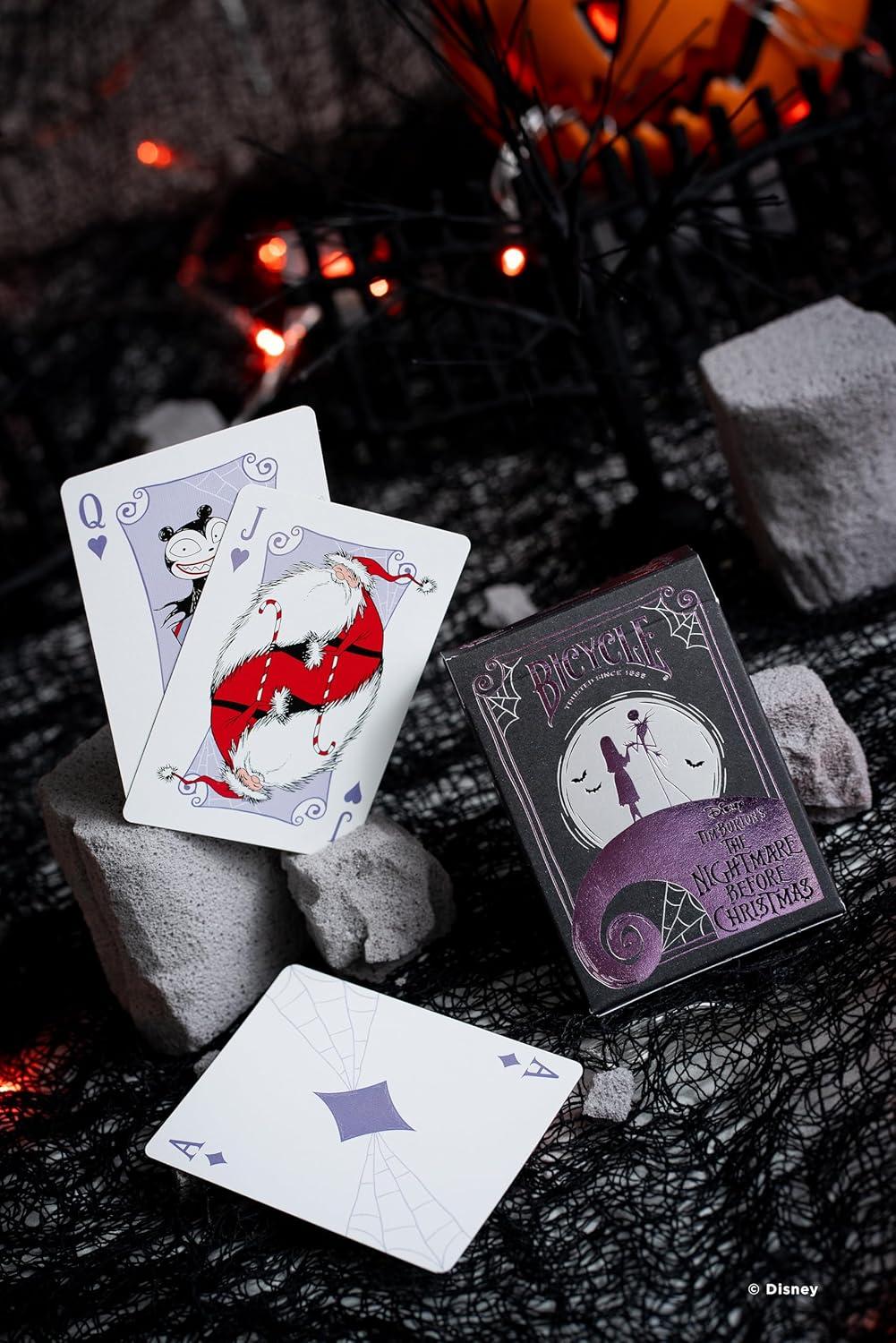 image:imageBicycle Disney amp Pixar Cars Playing Cards Kids Card Game Featuring Lightning McQueen Durable Deck for Family Game Night Travel amp PartyNightmare Before Christmas
