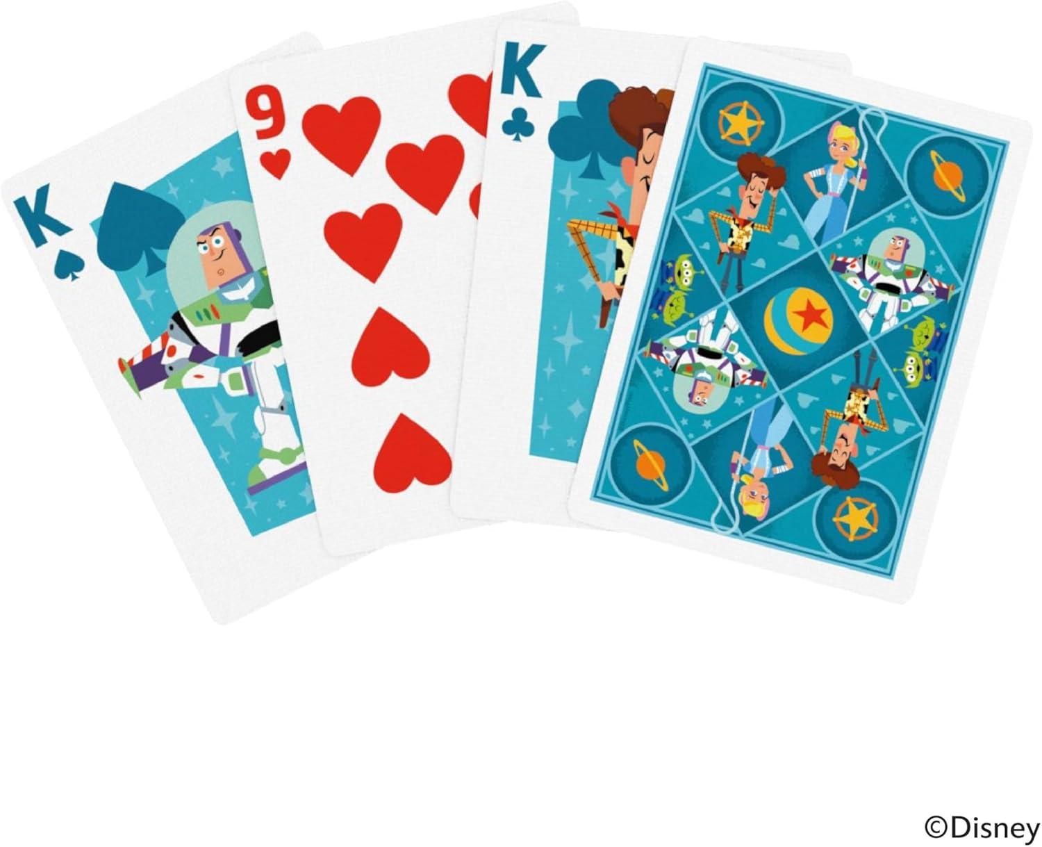 image:imageBicycle Disney amp Pixar Cars Playing Cards Kids Card Game Featuring Lightning McQueen Durable Deck for Family Game Night Travel amp PartyToy Story