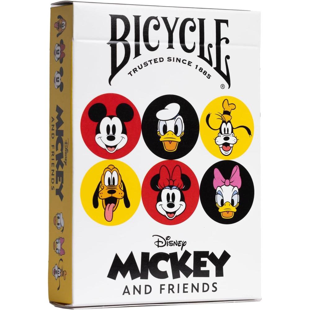 image:imageBicycle Disney amp Pixar Cars Playing Cards Kids Card Game Featuring Lightning McQueen Durable Deck for Family Game Night Travel amp PartyMickey Friends