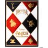 Bicycle Disney & Pixar Cars Playing Cards – Kids Card Game Featuring Lightning McQueen, Durable Deck for Family Game Night, Travel & Party(Alice in Wonderland)