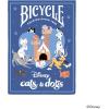Bicycle Disney & Pixar Cars Playing Cards – Kids Card Game Featuring Lightning McQueen, Durable Deck for Family Game Night, Travel & Party(Cats & Dogs)