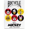 Bicycle Disney & Pixar Cars Playing Cards – Kids Card Game Featuring Lightning McQueen, Durable Deck for Family Game Night, Travel & Party(Mickey & Friends)