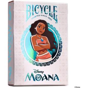 Bicycle Disney & Pixar Cars Playing Cards – Kids Card Game Featuring Lightning McQueen, Durable Deck for Family Game Night, Travel & Party(Moana)