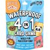 Bicycle Waterproof 4‑in‑1 Card Games Set – Durable Plastic Playing Cards Deck for Go Fish, Slap Jack, Crazy Eights & Old Maid, Family Travel Game Pack, Washable, Kid‑Friendly & Outdoor‑Ready