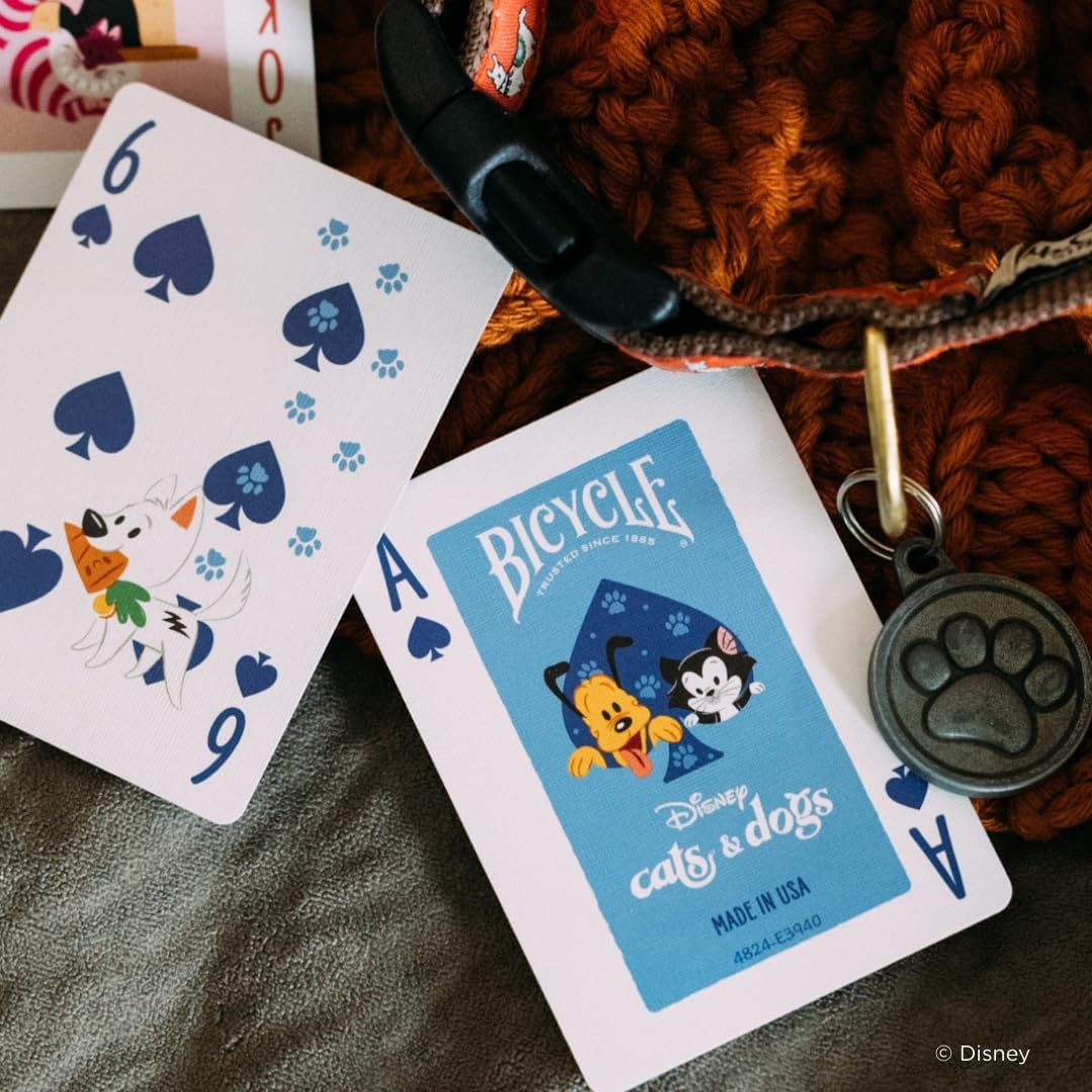 image:imageBicycle Disney Winnie the Pooh Playing Cards Premium Hundred Acre Wood Deck Collectible Pooh Bear Toy Gift for Kids amp Adults Classic Disney Card Game SetCats Dogs