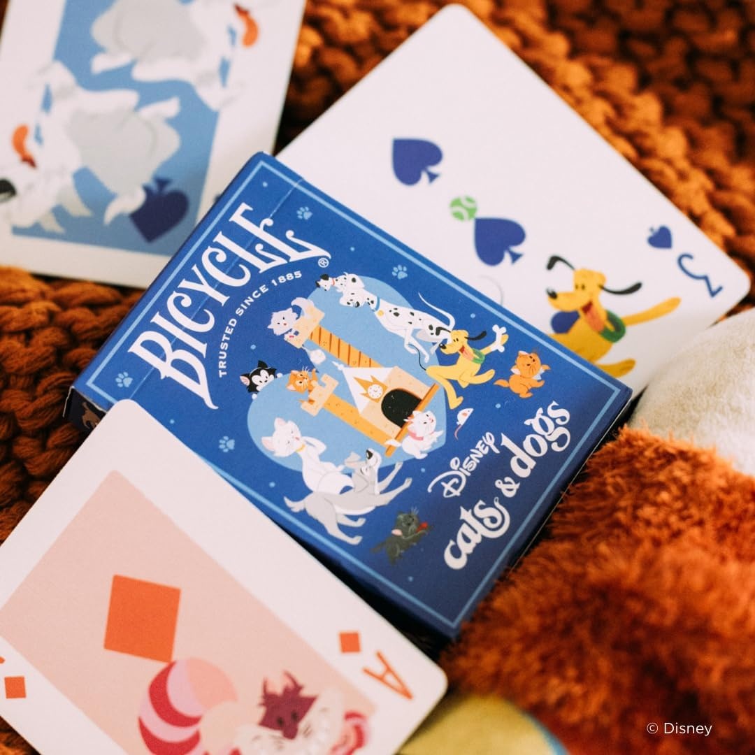 image:imageBicycle Disney Winnie the Pooh Playing Cards Premium Hundred Acre Wood Deck Collectible Pooh Bear Toy Gift for Kids amp Adults Classic Disney Card Game SetCats Dogs