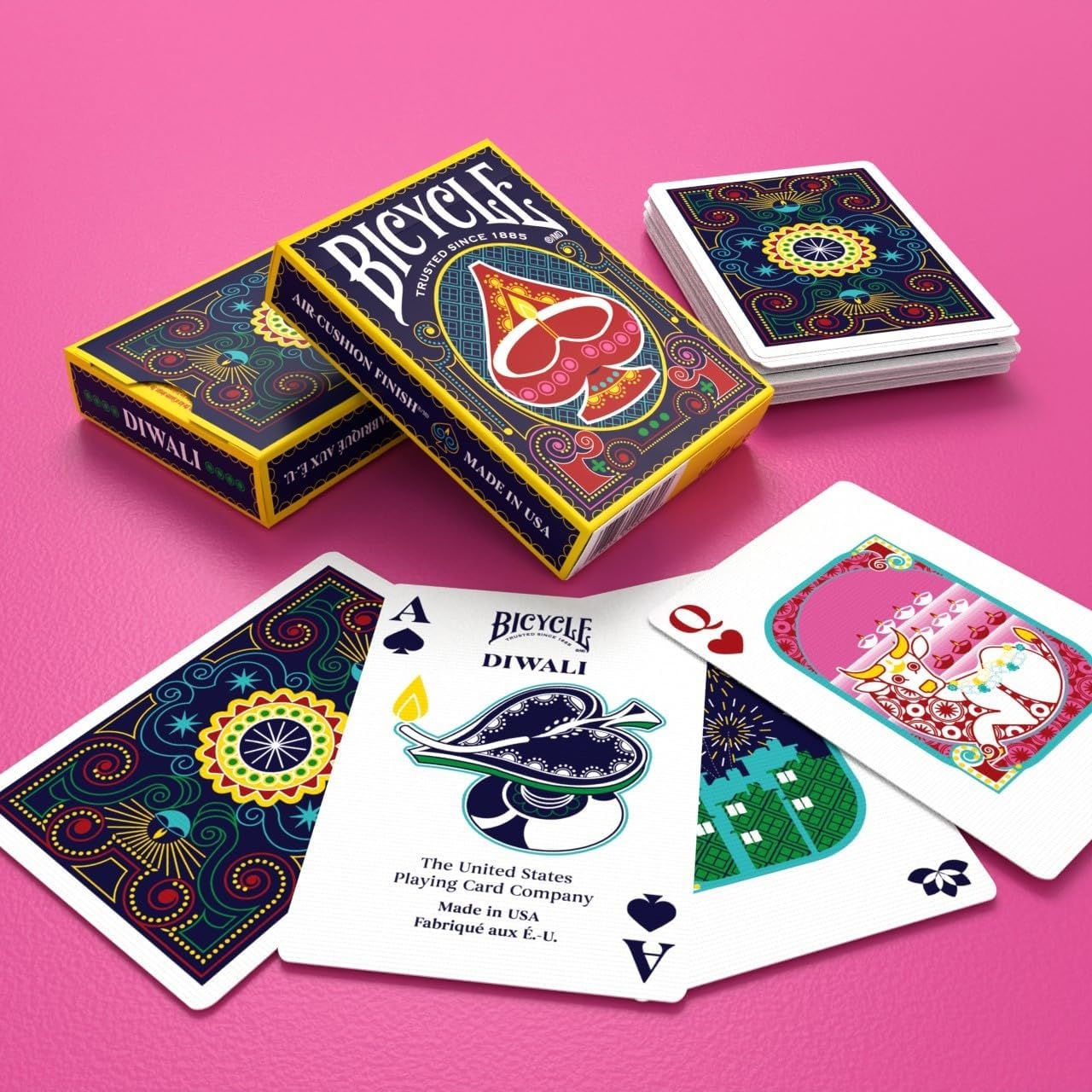image:imageBicycle Diwali Collectible Standard 52 Deck of Cards Poker Size Gifts Family amp Kids Card Game Night
