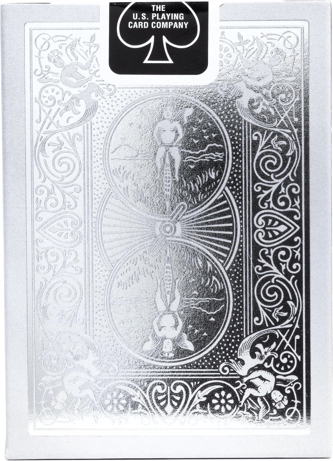 image:imageBicycle Metalluxe Silver Playing Cards Premium Metal Foil Finish Poker SizeSilver