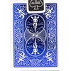 Bicycle Metalluxe Silver Playing Cards – Premium Metal Foil Finish – Poker Size(Grey and Cobalt Blue)