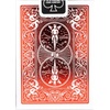 Bicycle Metalluxe Silver Playing Cards – Premium Metal Foil Finish – Poker Size(Grey and Crimson Red)