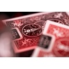 Bicycle Metalluxe Silver Playing Cards – Premium Metal Foil Finish – Poker Size(Grey and Crimson Red)