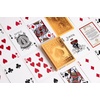 Bicycle Metalluxe Silver Playing Cards – Premium Metal Foil Finish – Poker Size(Orange)