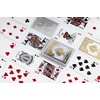 Bicycle Metalluxe Silver Playing Cards – Premium Metal Foil Finish – Poker Size(Silver)