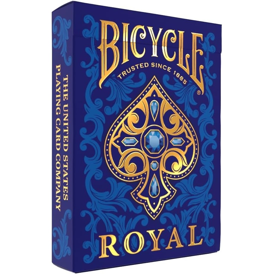 image:imageBicycle Royal Playing Cards  Made in USA  Collectible Design Deck of 52 Cards for Games Poker Blackjack and Travel GamesRoyal