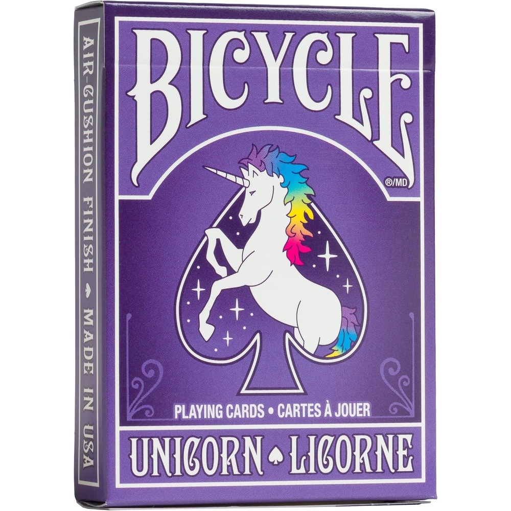 image:imageBicycle Unicorn Playing Cards  Premium PokerSize Deck of Cards Made in USAUnicorn