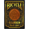 Bicycle Bourbon Black Label Playing Cards – Poker‑Size, Made in USA | Bourbon themed design, Custom foil tuck like a bourbon bottle, Air Cushion Finish, Made in USA with FSC paper(Bourbon Black Label)