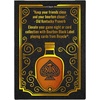 Bicycle Bourbon Black Label Playing Cards – Poker‑Size, Made in USA | Bourbon themed design, Custom foil tuck like a bourbon bottle, Air Cushion Finish, Made in USA with FSC paper(Bourbon Black Label)