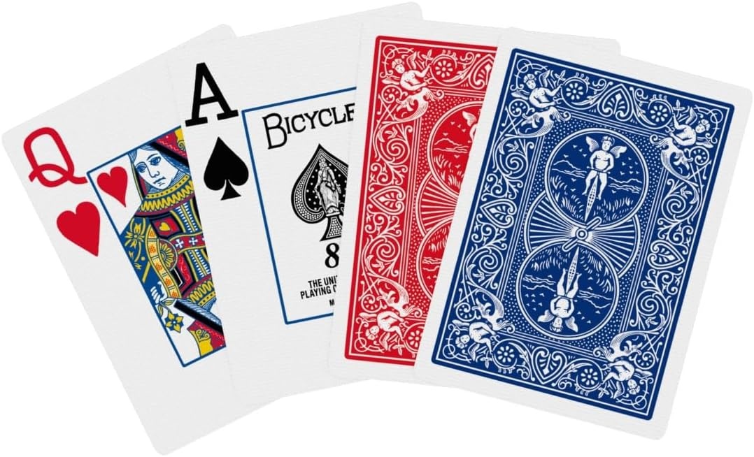 image:imageBicycle 12pk Red amp Black Rider Back Playing Cards Standard Index Decks of Cards Premium Poker Cards for Blackjack Casino Games amp Family Game Night 2 Count Pack of 112 pk RdBl Jumbo