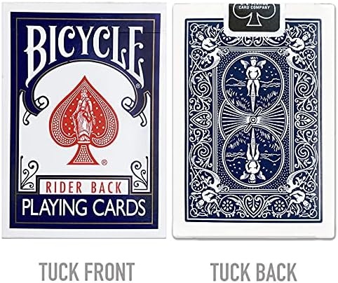 image:imageBicycle 12pk Red amp Black Rider Back Playing Cards Standard Index Decks of Cards Premium Poker Cards for Blackjack Casino Games amp Family Game Night 2 Count Pack of 112 pk RdBl Std Rider