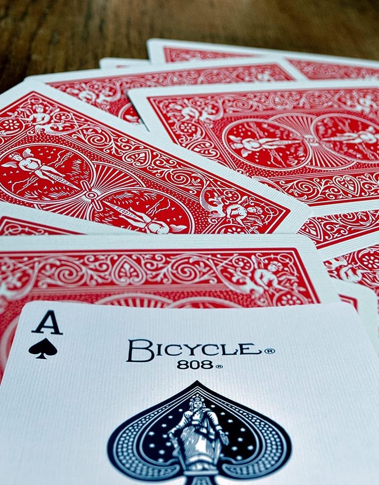 image:imageBicycle 12pk Red amp Black Rider Back Playing Cards Standard Index Decks of Cards Premium Poker Cards for Blackjack Casino Games amp Family Game Night 2 Count Pack of 112 pk RdBl Std Rider