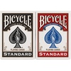 Bicycle 12pk Red & Black Rider Back Playing Cards, Standard Index, Decks of Cards, Premium Poker Cards for Blackjack, Casino Games & Family Game Night, 2 Count (Pack of 1)(4 pk RdBlk Std.)