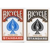 Bicycle 12pk Red & Black Rider Back Playing Cards, Standard Index, Decks of Cards, Premium Poker Cards for Blackjack, Casino Games & Family Game Night, 2 Count (Pack of 1)(2 pk RdBlk Std.)