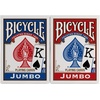 Bicycle 12pk Red & Black Rider Back Playing Cards, Standard Index, Decks of Cards, Premium Poker Cards for Blackjack, Casino Games & Family Game Night, 2 Count (Pack of 1)(2 pk RdBl Jumbo)