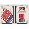 Bicycle 12pk Red & Black Rider Back Playing Cards, Standard Index, Decks of Cards, Premium Poker Cards for Blackjack, Casino Games & Family Game Night, 2 Count (Pack of 1)(2 pk RdBl Jumbo)